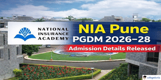 NIA Pune PGDM Fee Structure 2026–28 Released at niapune.org.in; Check Details Here